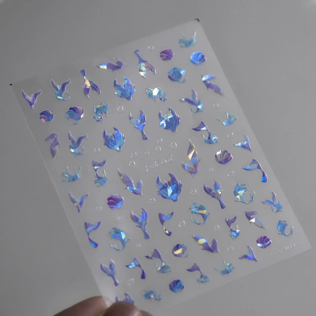 Shiny Gold Shell Starfish Conch Whale Sea Star Scallop Coral 5D Bowknot Adhesive Nail Art Sticker Summer Beach Manicure Decal