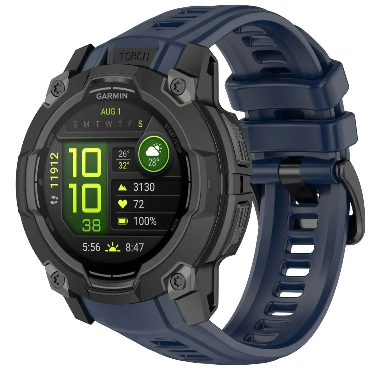 Official Soft Silicone Strap For Garmin Instinct 3 Amoled 50mm 45mm Bracelet Replace Wristband Garmin Instinct 3 Solar 45mm 50mm