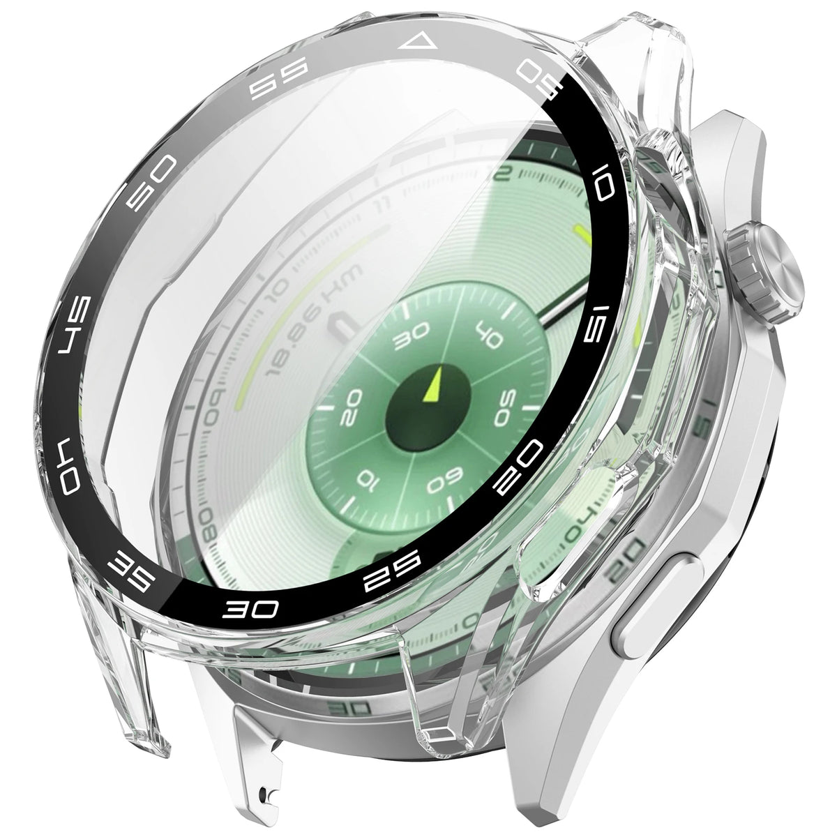 PC + Tempered Glass Case For Huawei Watch GT6 46mm Full Cover Screen Protector Bumper for Huawei Watch GT6 46mm Cover Protector