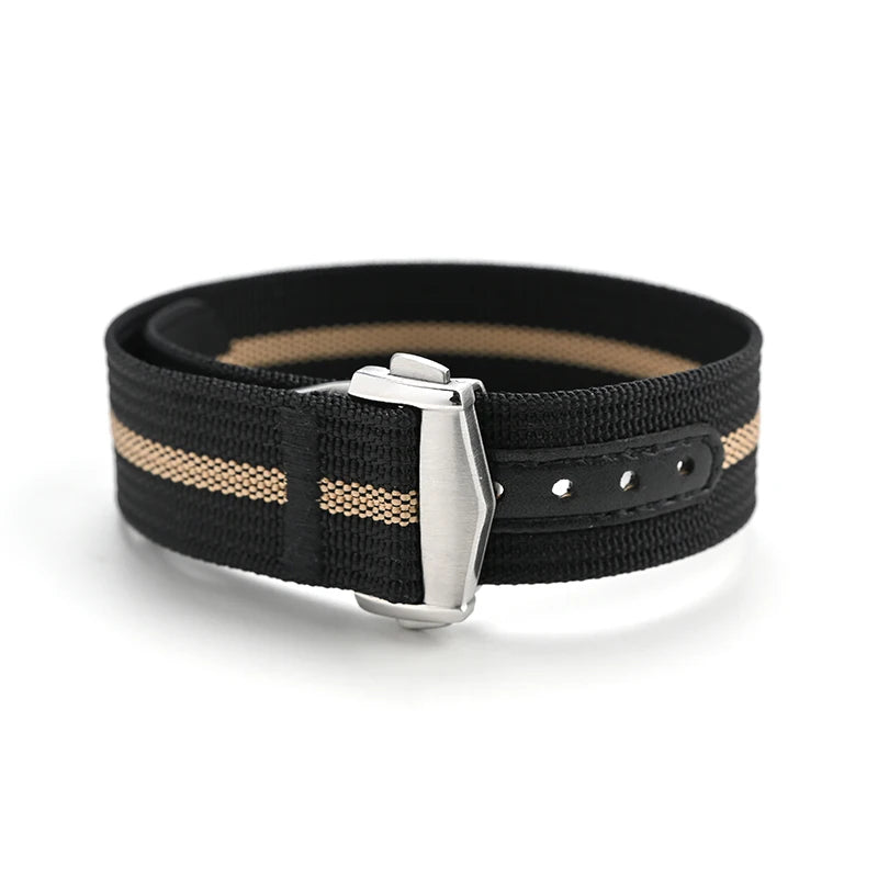 20MM UNIVERSAL SINGLE PASS NYLON STRAP FOR OMEGA MOONSWATCH PLANETS - SOFT COMFORTABLE NO SCRATCH UPGRADE BAND