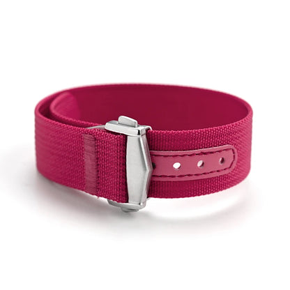 20MM UNIVERSAL SINGLE PASS NYLON STRAP FOR OMEGA MOONSWATCH PLANETS - SOFT COMFORTABLE NO SCRATCH UPGRADE BAND