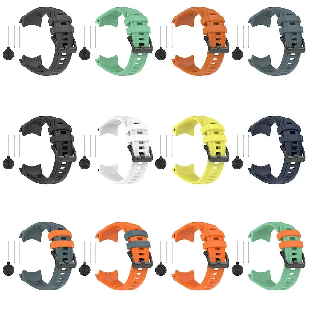 Official Soft Silicone Strap For Garmin Instinct 3 Amoled 50mm 45mm Bracelet Replace Wristband Garmin Instinct 3 Solar 45mm 50mm