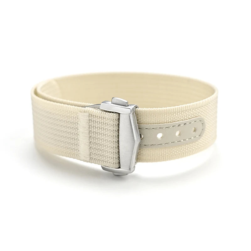 20MM UNIVERSAL SINGLE PASS NYLON STRAP FOR OMEGA MOONSWATCH PLANETS - SOFT COMFORTABLE NO SCRATCH UPGRADE BAND