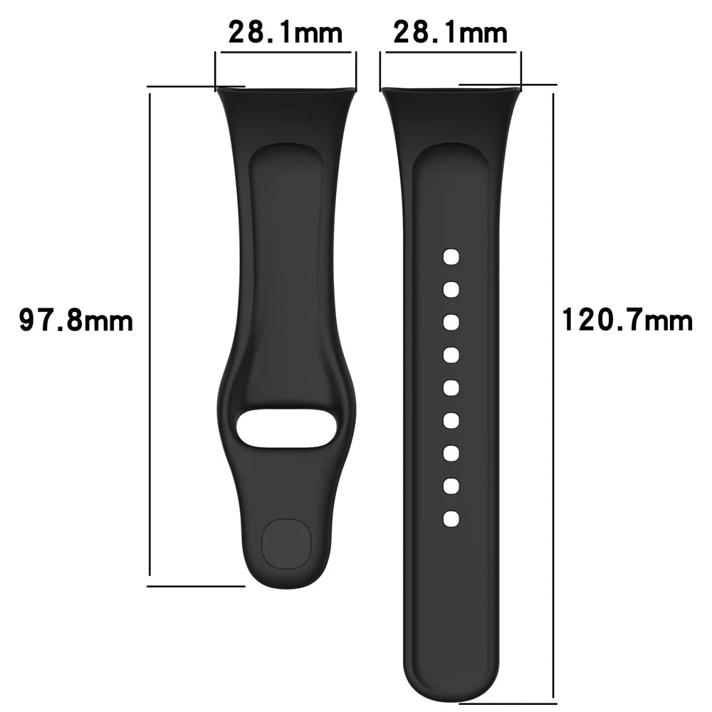 WatchBand Strap For Redmi Watch 3 Original SmartWatch Band Silicone WristBand Bracelet For Xiaomi Redmi3 Accessories Belt Correa