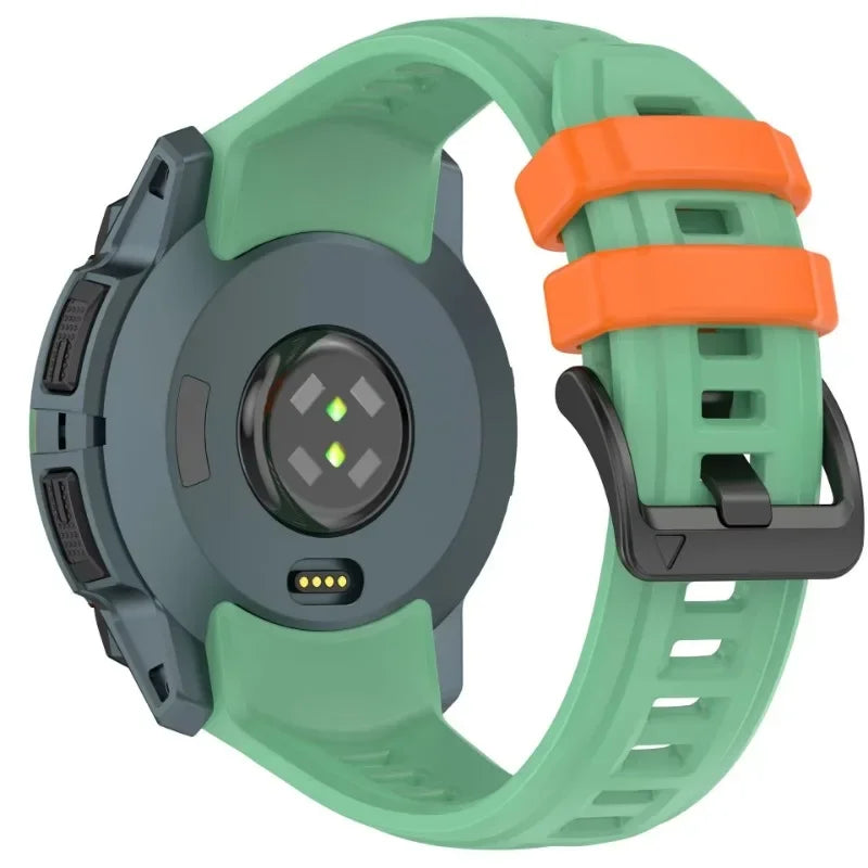 Official Soft Silicone Strap For Garmin Instinct 3 Amoled 50mm 45mm Bracelet Replace Wristband Garmin Instinct 3 Solar 45mm 50mm