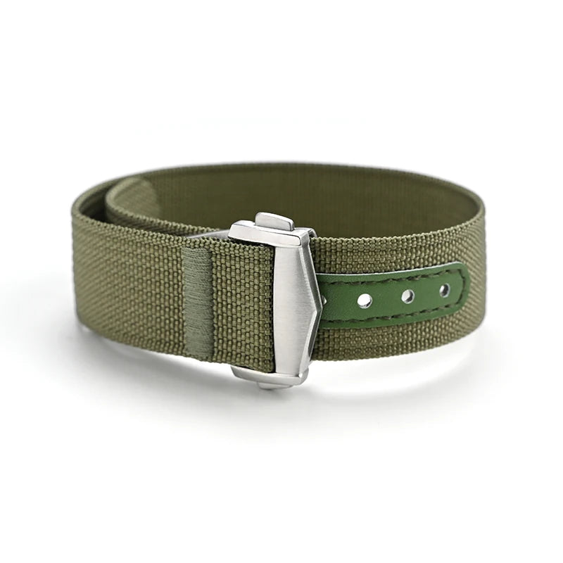 20MM UNIVERSAL SINGLE PASS NYLON STRAP FOR OMEGA MOONSWATCH PLANETS - SOFT COMFORTABLE NO SCRATCH UPGRADE BAND