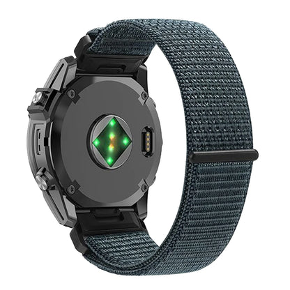 22 26mm QuickFit Nylon Sports Strap For Garmin Quatix 8/Enduro 3/Epix Gen2/Instinct 3/Fenix8 Pro E 5 6 7 7X Breathable Watchband