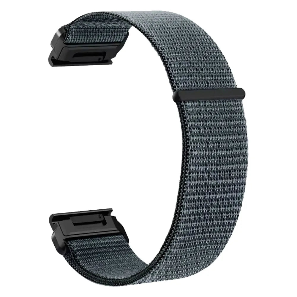 22 26mm QuickFit Nylon Sports Strap For Garmin Quatix 8/Enduro 3/Epix Gen2/Instinct 3/Fenix8 Pro E 5 6 7 7X Breathable Watchband