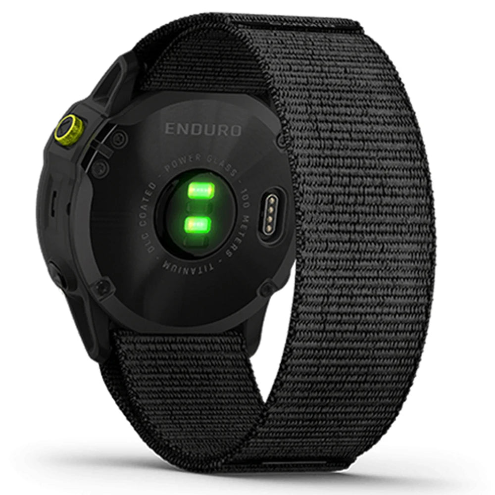 22 26mm QuickFit Nylon Sports Strap For Garmin Quatix 8/Enduro 3/Epix Gen2/Instinct 3/Fenix8 Pro E 5 6 7 7X Breathable Watchband