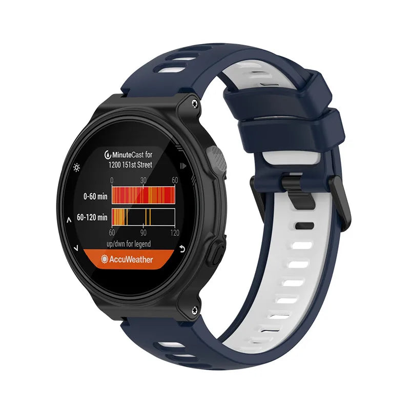 Rubber Strap For Garmin Forerunner 735XT 735 220 230 235 620 630 Smart Watch Wristband Replace Sport Bracelet Approach S20 S5 S6