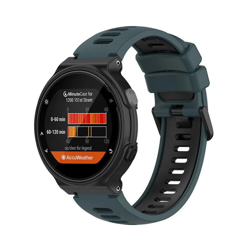 Rubber Strap For Garmin Forerunner 735XT 735 220 230 235 620 630 Smart Watch Wristband Replace Sport Bracelet Approach S20 S5 S6