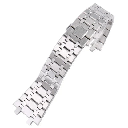 Браслет 26 мм из нержавеющей стали 316L для часов AP 15400 Audemars Piguet Royal Oak GA2100 2110, мужской ремешок для часов
