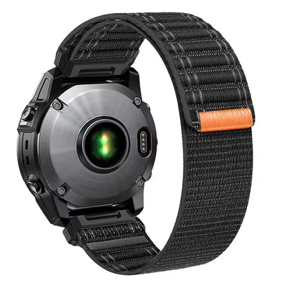 22 26mm QuickFit Nylon Sports Strap For Garmin Quatix 8/Enduro 3/Epix Gen2/Instinct 3/Fenix8 Pro E 5 6 7 7X Breathable Watchband