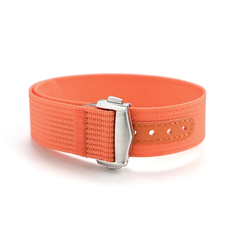 20MM UNIVERSAL SINGLE PASS NYLON STRAP FOR OMEGA MOONSWATCH PLANETS - SOFT COMFORTABLE NO SCRATCH UPGRADE BAND