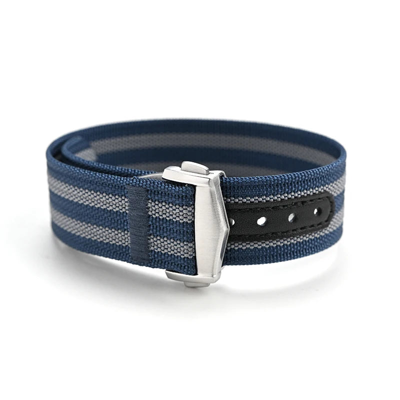 20MM UNIVERSAL SINGLE PASS NYLON STRAP FOR OMEGA MOONSWATCH PLANETS - SOFT COMFORTABLE NO SCRATCH UPGRADE BAND