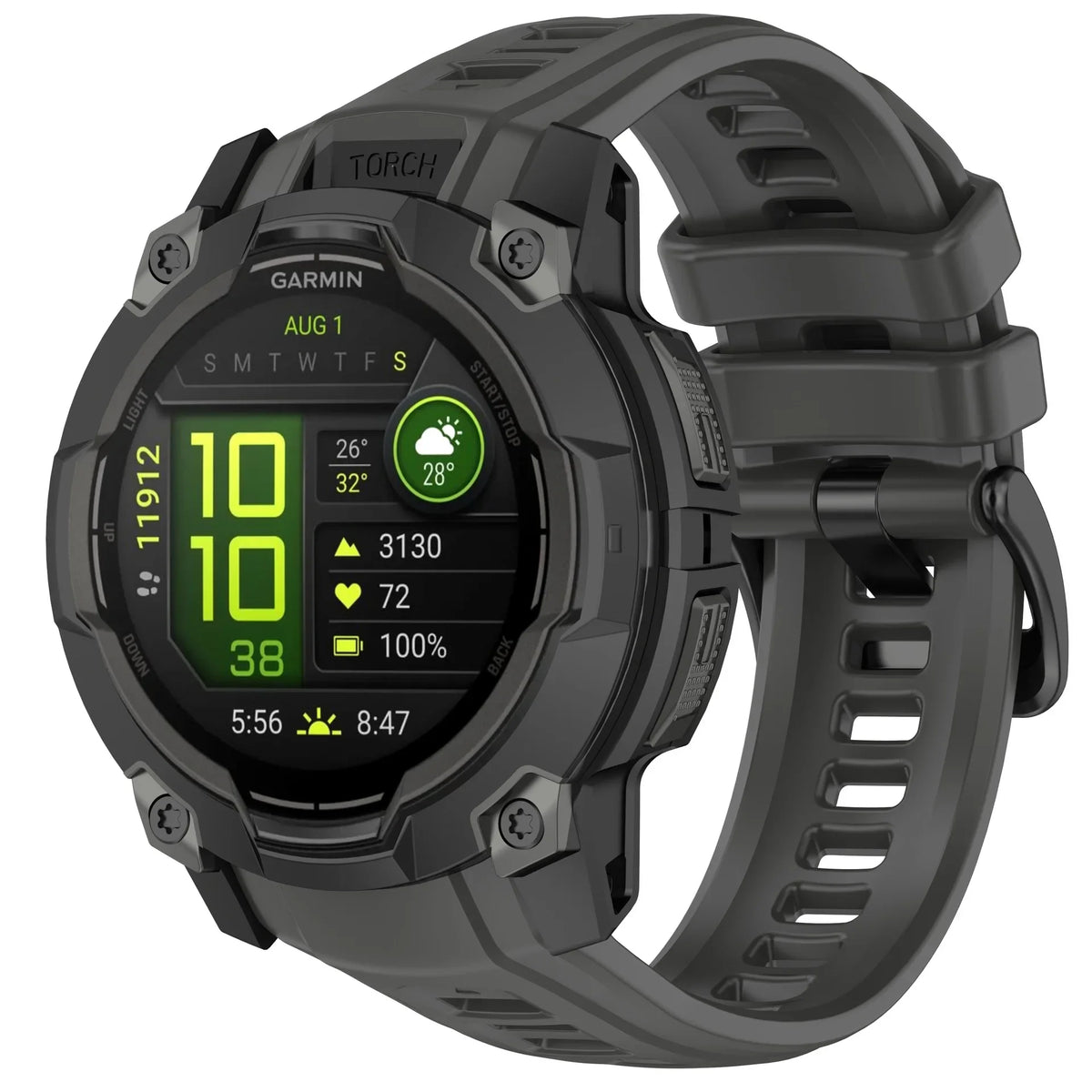 Official Soft Silicone Strap For Garmin Instinct 3 Amoled 50mm 45mm Bracelet Replace Wristband Garmin Instinct 3 Solar 45mm 50mm