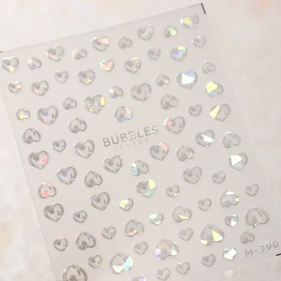 Shiny Gold Shell Starfish Conch Whale Sea Star Scallop Coral 5D Bowknot Adhesive Nail Art Sticker Summer Beach Manicure Decal