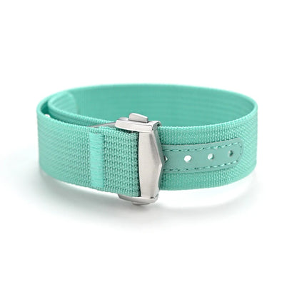 20MM UNIVERSAL SINGLE PASS NYLON STRAP FOR OMEGA MOONSWATCH PLANETS - SOFT COMFORTABLE NO SCRATCH UPGRADE BAND