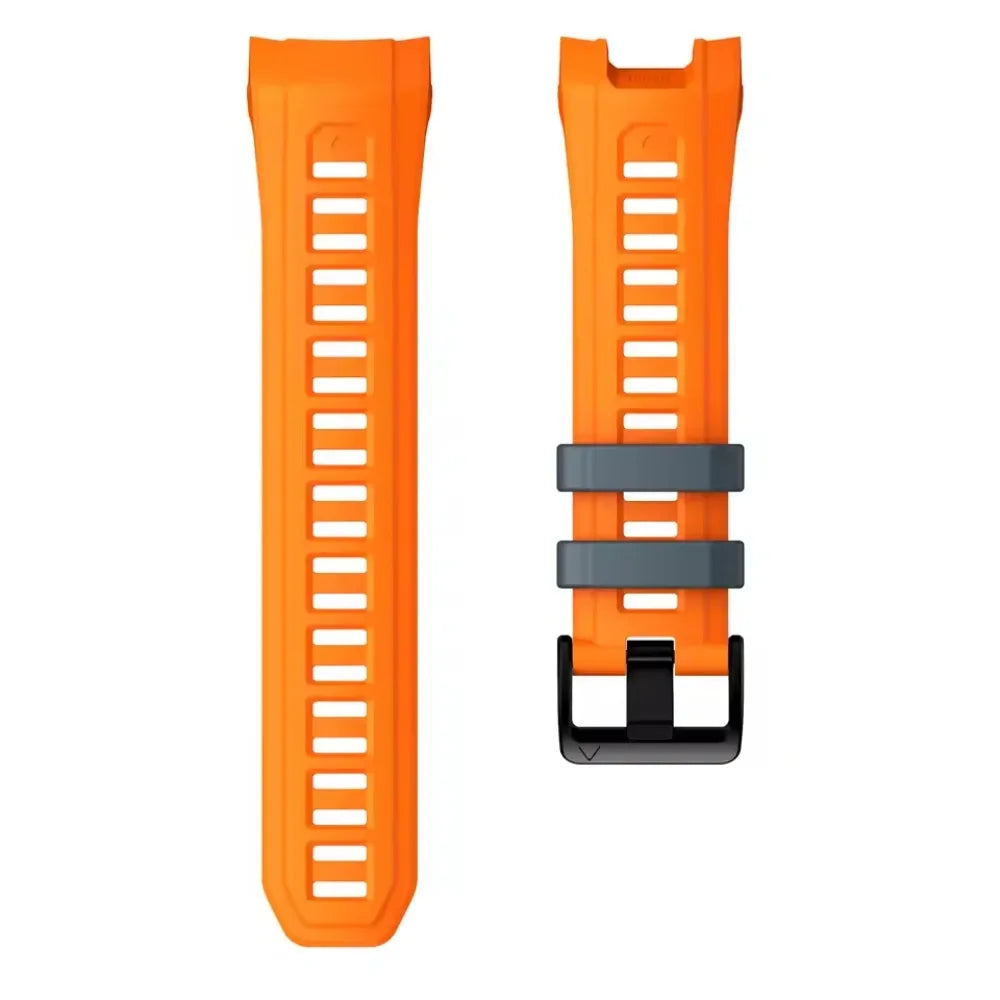 Official Soft Silicone Strap For Garmin Instinct 3 Amoled 50mm 45mm Bracelet Replace Wristband Garmin Instinct 3 Solar 45mm 50mm