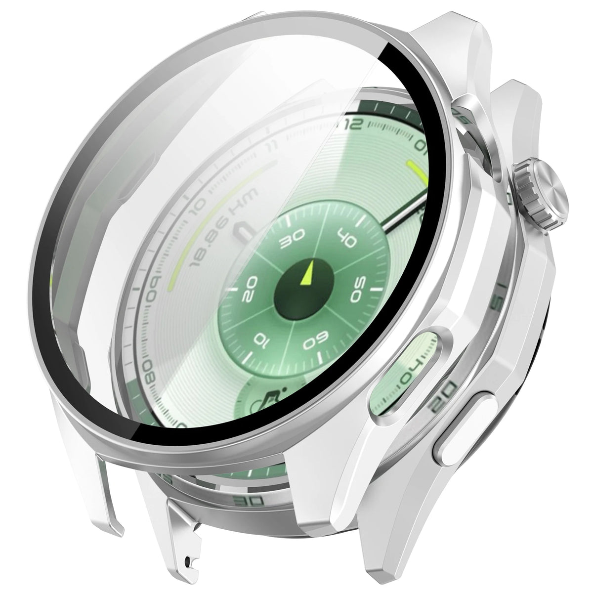 PC + Tempered Glass Case For Huawei Watch GT6 46mm Full Cover Screen Protector Bumper for Huawei Watch GT6 46mm Cover Protector