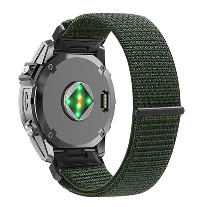 22 26mm QuickFit Nylon Sports Strap For Garmin Quatix 8/Enduro 3/Epix Gen2/Instinct 3/Fenix8 Pro E 5 6 7 7X Breathable Watchband