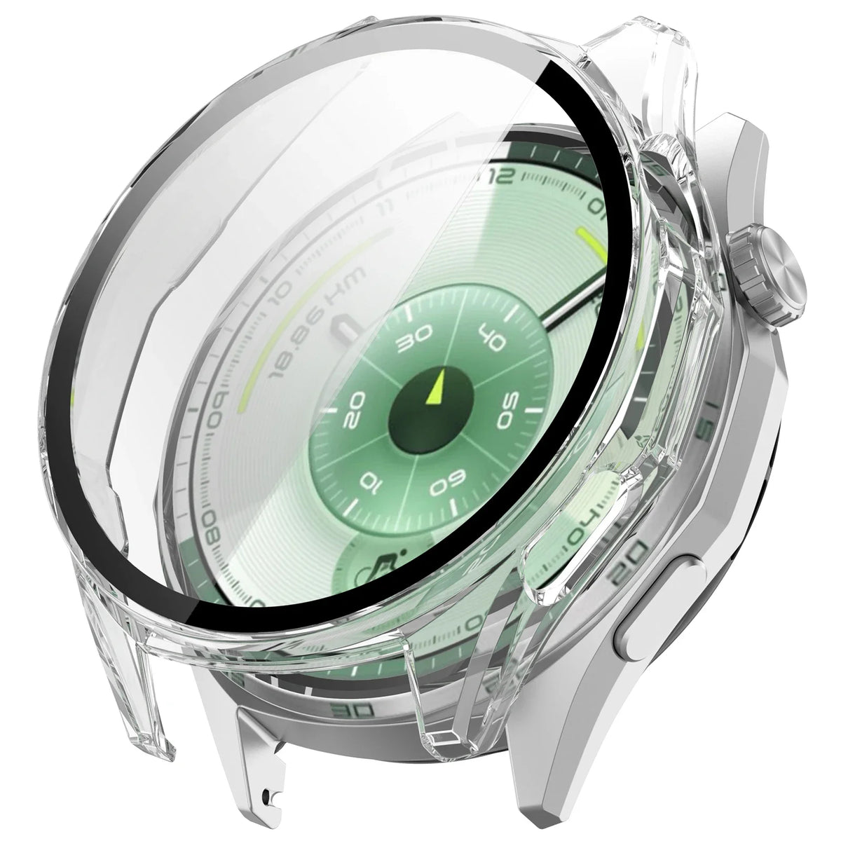 PC + Tempered Glass Case For Huawei Watch GT6 46mm Full Cover Screen Protector Bumper for Huawei Watch GT6 46mm Cover Protector