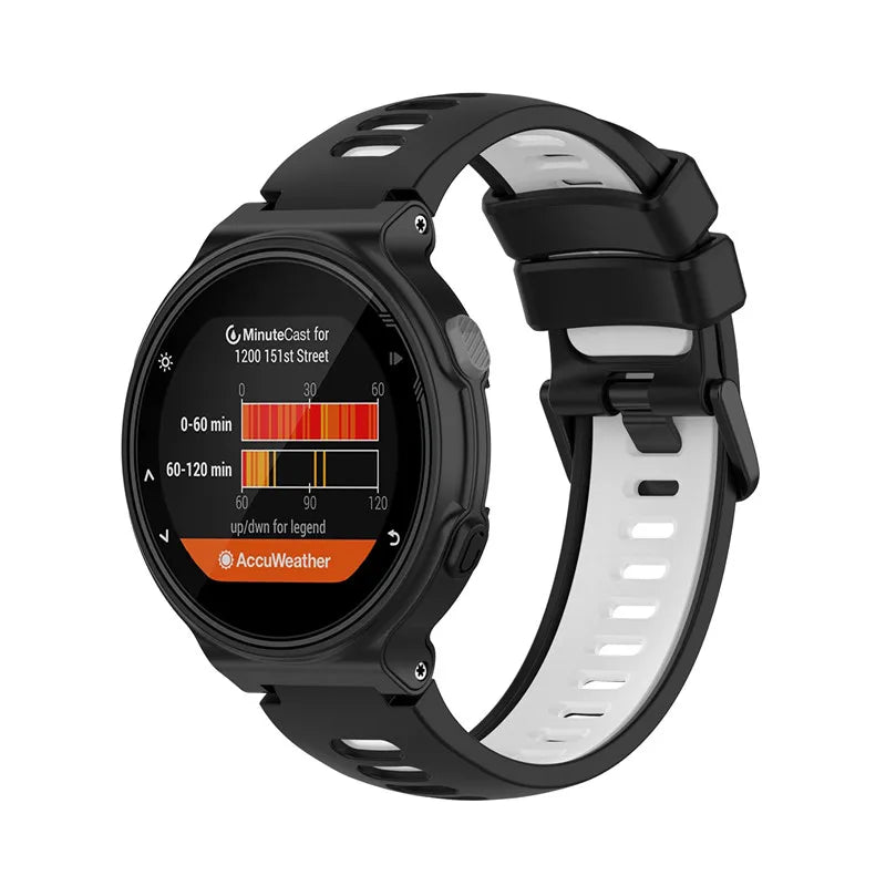 Rubber Strap For Garmin Forerunner 735XT 735 220 230 235 620 630 Smart Watch Wristband Replace Sport Bracelet Approach S20 S5 S6